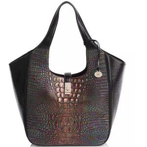 Brahmin Carla Black Pearl Bonnette